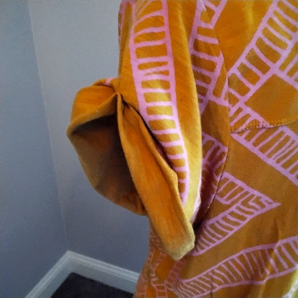 NWT Prana Bon Vivante Curry Wander Print Dress - S - Picture 11 of 15